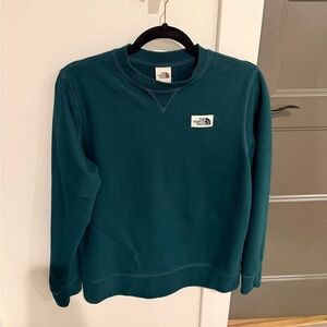 The North Face Women's Dark Green Crewneck Sweater